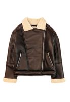 Casaca jr niña ecocuero squad 376v