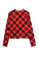 Polera junior niña escocesa liberty 359