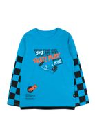 Polera kids niño doble manga liberty 223 W24