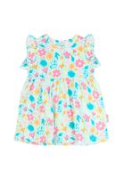 Vestido newborn niña algodón holiday 133j