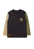 Polera kids niño bicolor foresta 232