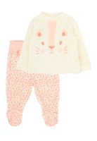 Conjunto newborn niña plush kitty 124b