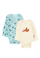 Pack body newborn niño m/larga woodland 100
