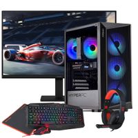 PC GAMER + MONITOR 24 + Perif: AMD RYZEN 5 9600X 16Gb DDR5 1Tb RTX 5060 8Gb