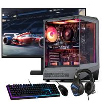 PC GAMER + MONITOR 24 + Perif: AMD Ryzen 5 5500 16Gb 1Tb RTX 3060