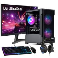 PC GAMER + MONITOR 24 + Perif: AMD RYZEN 5 9600X 32Gb DDR5 1Tb RTX 5060 8Gb