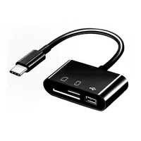 Lector De Tarjetas Otg Usb Tipo C A Sd Tf Pendrive Win Mac