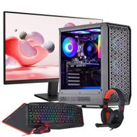 PC GAMER + MONITOR 24 + Perif: AMD RYZEN 3 5300G 32Gb 1Tb RTX 3050