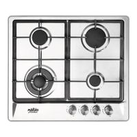 Encimera a gas natural / licuado 4 quemadores HBS4508