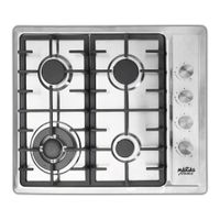 Encimera a gas 4 quemadores HBS4523