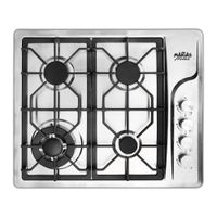 Encimera a gas 4 quemadores HBS4505