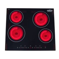 Encimera Vitrocerámica 4 quemadores CEV04