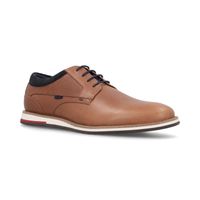 ZAPATOS HOMBRE CUERO SHELFORD-0-06 BRANDY