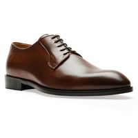 ZAPATOS HOMBRE FORMALES SUELA CUERO MAGNO DANTE-0-36 CAFÉ