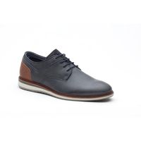 ZAPATOS HOMBRE CUERO MANHATTAN-0-35 AZUL