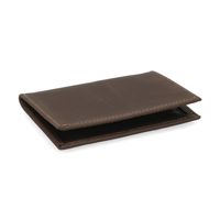 BILLETERA TARJETERO ULTRA SLIM CUERO BILLET-AD01-CAFE1 A
