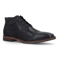 Zapatos Hombre Cuero Brummen-6-09 Negro Bullboxer