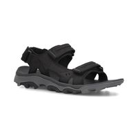 SANDALIAS HOMBRE CUERO DANGAL-9-01 NEGRO