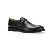 ZAPATOS HOMBRE SUELA DE CUERO REGENT-1-04 NEGRO