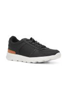 Zapatillas Cuero Y Textil Walker-0-17 Negro