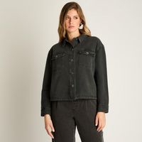 Chaqueta Mezclilla Gris Marengo