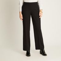 Pantalón Formal Negro Palazzo