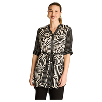 Tapado Manga Larga Roll Up Estampado