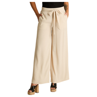 Pantalón Sport Arena Palazzo No Elasticado Calce Normal