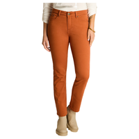 Jeans Recto Terracota de Cinco Bolsillos