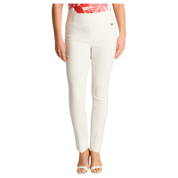 Calza Crudo Slim Tiro Medio