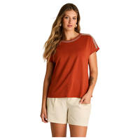 Polera Terracota Manga Corta