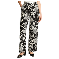 Pantalón Palazzo Casual Crudo Estampado