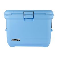 Cooler Coleman Pro Capacidad 52 Lt / 55 QT Celeste