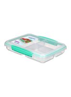 Contenedor Herméticos 3 Compartimientos Sistema To Go 820 ml