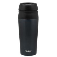Mug Boton Value Keep -Negro