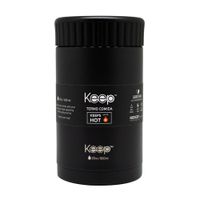 Termo Comida Colores 0.6L keep -NEGRO