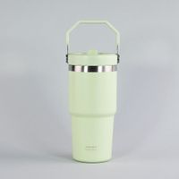 BOTELLA INSULADA CON MANGO 590ML KEEP PISTACHO