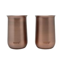 Set 2 Vasos Aperitivo Copper Line Wayu