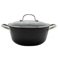 Olla 24Cm con Tapa Iron Cast Honeycomb Wayu