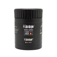 Termo Comida Colores 0.45L keep -NEGRO