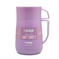 Termo Comida Pp Keep 600 Ml - LILA