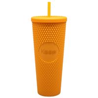 Vaso Tumbler Venti Bombilla Keep - NARANJA