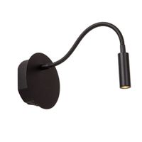 APLIQUE LECTURA JOLIJN NEGRO RECARGABLE LUZ CALIDA