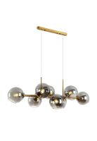 LAMPARA COLGANTE MAGNUS CRISTAL AHUMADO