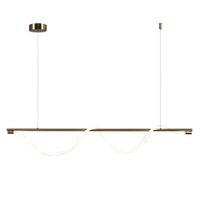 LAMPARA COLGANTE LED ABRUZZO DORADO