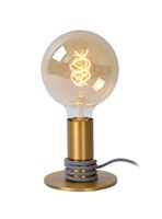 LAMPARA DE MESA MARIT DORADO 1xE27