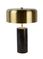 LAMPARA DE MESA MIRASOL NEGRO 3xG9