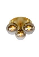 LAMPARA DE TECHO MARIUS DORADO 3XE27