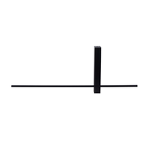 Aplique Segin Negro Led 6W