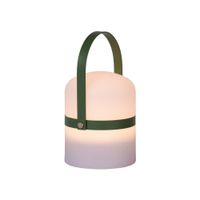 LAMPARA DE MESA MINI JOE LED RECARGABLE VERDE Ø10CM